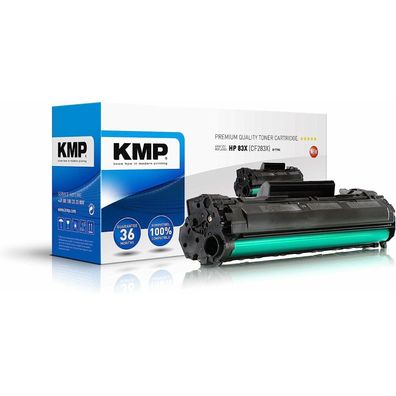 KMP H-T194 schwarz Toner ersetzt HP 83X (CF283X)
