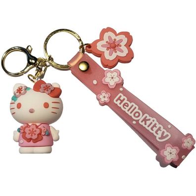 Hello Kitty Schlüsselanhänger Schlüsselring Hello Kitty Anime Schlüsselbund Keychain