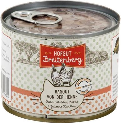 Hofgut - Breitenberg ¦ Ragout von der Henne - Huhn mit Leber, Kürbis & Julienne-Ka...