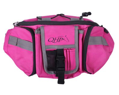 Hüfttasche mit Flecht-Set - Farbe: Grau/ Schwarz