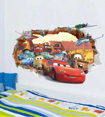 Cars Wand Aufkleber Für Kinder Zimmer
