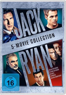 Jack Ryan 1-5 (DVD) Movie Collection Min: 597/ DD5.1/ WS 5Disc - Paramount/ CIC ...