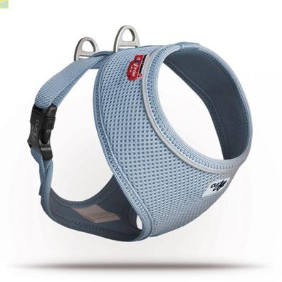 Curli Basic Geschirr Air-Mesh Skyblue L
