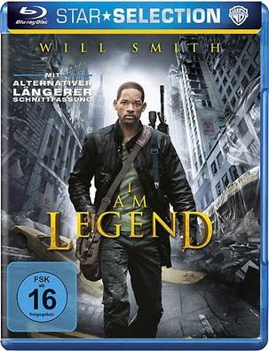 I Am Legend (BR) Min: 100/ DD5.1/ HD - 1080p Warner - WARNER HOME 1000054216 - (Blu