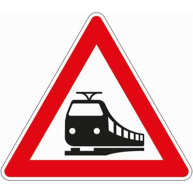 Verkehrszeichen Bahnübergang, Nr.151, Alu RA0, reflektierend, SL 900mm