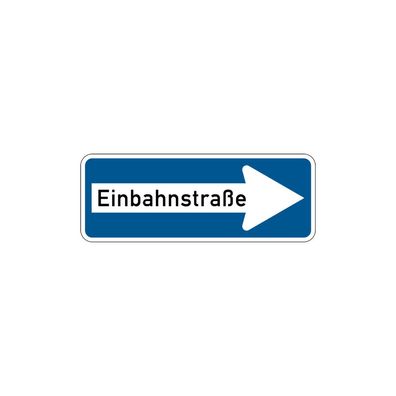 Verkehrszeichen - Einbahnstraße rechtsweisend, Zeichen 220