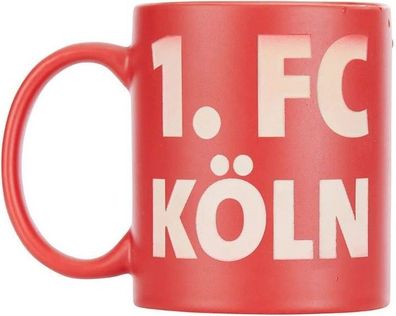 1. FC Köln Tasse Fußball Rot