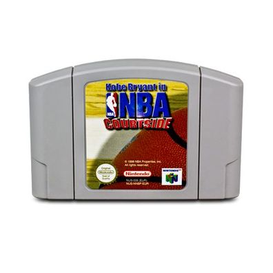 N64 Spiel Kobe Bryant in NBA Courtside