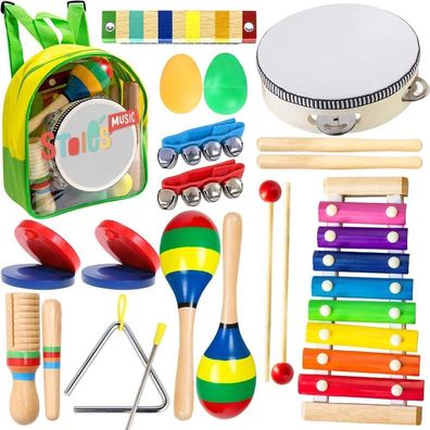 Stoie's Musikinstrumente Set für Kleinkinder, Vorschulkinder, Kinder Instrument