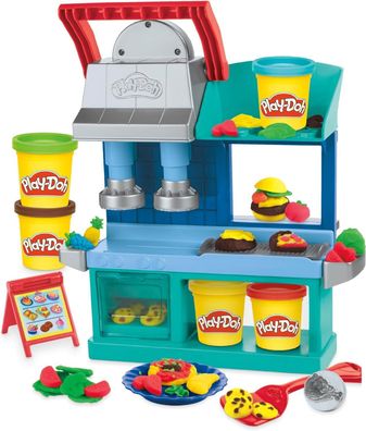 Play-Doh Kitchen Creations Play-Doh Buntes Restaurant, Kinder Spielzeug Knete