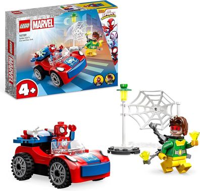 LEGO Marvel Spider-Mans Auto und Doc Ock Set, Spidey und Seine Super-Freunde