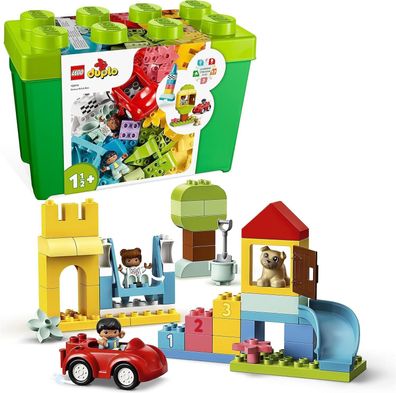 LEGO 10914 DUPLO Deluxe Steinebox, Lernspielzeug Für Mädchen Und Jungen, Kinder