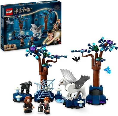 LEGO Harry Potter Der verbotene Wald: Magische Wesen Spielzeug mit Hermine & Ron