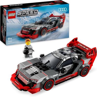 LEGO Speed Champions Audi S1 e-tron Quattro Rennwagen Set mit Auto-Spielzeug
