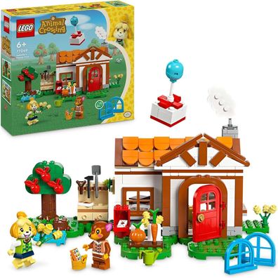LEGO Animal Crossing Besuch von Melinda kreatives Spielzeug für Kinder Spielzeug