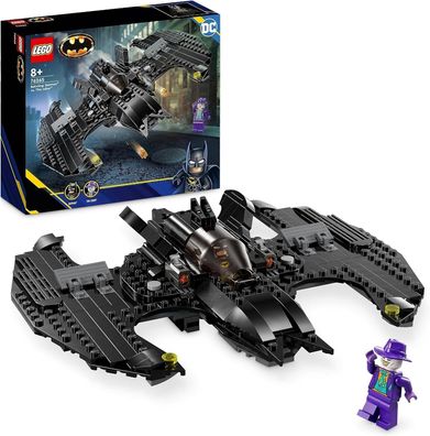 LEGO DC Batwing: Batman vs. The Joker, ikonisches Flugzeug-Spielzeug, Kinder
