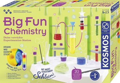 KOSMOS 642532 Big Fun Chemistry - Die verrückte Chemie-Station, Kinder Spielzeug