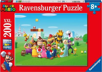 Ravensburger Kinderpuzzle - 12993 Super Mario Abenteuer - Puzzle für Kinder ab 8