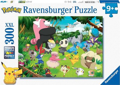 Ravensburger Kinderpuzzle 13245 - Wilde Pokémon - 300 Teile XXL Pokémon Puzzle