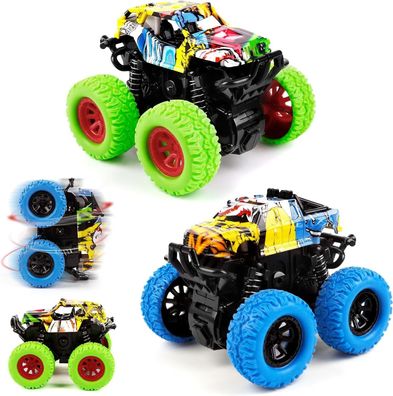Monstertruck Auto Spielzeug, Shayson Spielzeugautos Monster Trucks ab 3+ Jahre