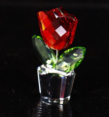 Swarovski Kristall Figur 657109 Blume 5 cm Tulpe / Muttertag #O