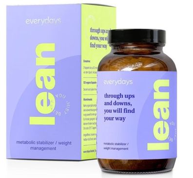 lean Energiestoffwechsel 120 Kapseln metabolic health mit Berberitze