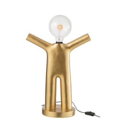J-Line Lampe Maurice - Polyresin - Gold
