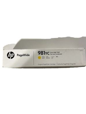 HP 981YC L0R19YC gelb yellow Tintenpatrone PageWide Managed E55650 E58650 2022