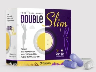 DoubleSlim zweiphasiges Nahrungsmittel Tag-Nacht für den Stoffwechsel