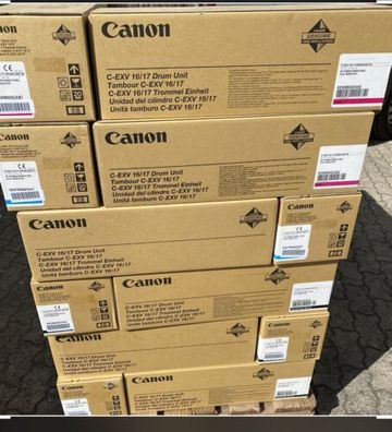 Canon C-EXV 16 17 Trommel Drum cyan iR C4080i 4580i 5185i 0257B002 OVP, A Ware