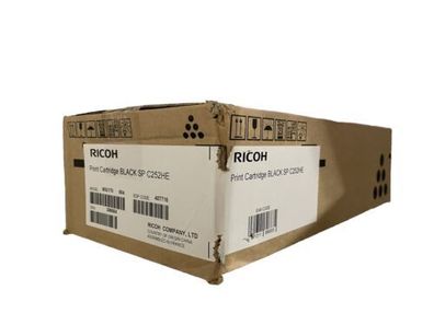 Ricoh Toner Print Cartridge Black Schwarz SP C 252 HE 407716 B-Box