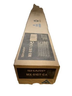 MX-61GT-CC Sharp Toner Cartridge Cyan A-Box