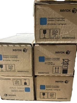 Original Xerox Toner Cyan Doppelpack 006R01452 für WC 7700 in OVP