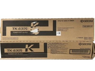 Original Kyocera Toner Schwarz TK-8305k 1T02LK0NL0 B-Box