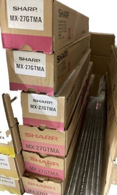 Original Sharp MX-27GTMA , magenta , A-Box