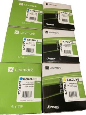 82K2UYE Lexmark CX860DE Toner Cartridge Yellow A-Ware