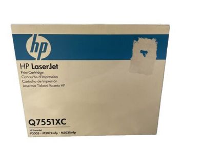 HP LaserJet Toner - Black / Schwarz - Original in OVP - Q7551XC B-Box