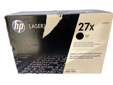 HP 27X Ctg Tonerkartusche C4127X, Schwarz für HP LaserJet 4000n B-Box