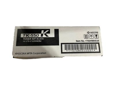 Original Kyocera TK-550K Toner black schwarz 1T02HM0EU0 für FS-C5200DN + A-Ware