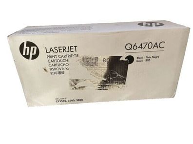 HP 501A Q6470AC Toner Black f. Color Laserjet 3600, 3800, B-Box