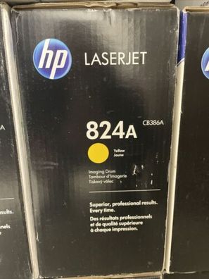 Original HP Bildtrommel 824A CB386A gelb für LaserJet CP6015, CM6030, B-Box