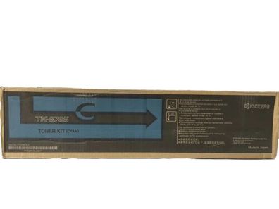Original Kyocera 1T02K9CNL0 TK-8705 TK8705C Toner cyan B-Box