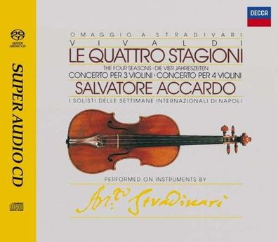 Antonio Vivaldi (1678-1741): Concerti op.8 Nr.1-4 "4 Jahreszeiten" - - (SACD / A)