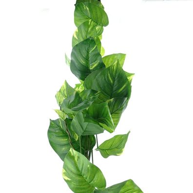 DPI Efeutute - Pothos - Epipremnum Ranke Grün & Gelb 110 cm - Kunstpflanzen