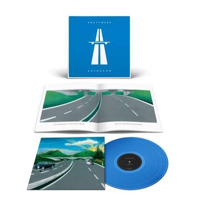 Kraftwerk: Autobahn (2009 remastered) (180g) (Limited Edition) (Translucent Blue Vin