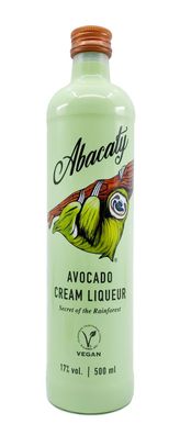 Abacaty Avocado Cream Liqueur Sahnelikör Avocadolikör 17% Vol. 0,5l