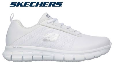 Skechers 76576 Damen Sneaker Sure Track Erath, weiß Gr. 36-41