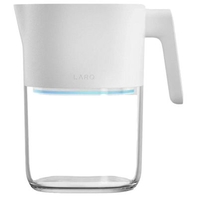 LARQ - Filterkanne - PureVis - 1,9 L - mit Advanced Filter - Pure weiß