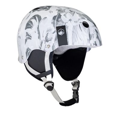 LIQUID FORCE Wakeboard Helm Helmet Flash Ce W/ Earflaps snow floral