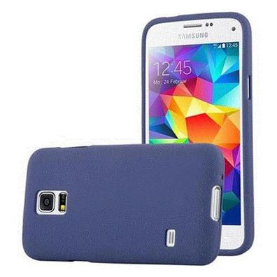 Cadorabo Hülle kompatibel mit Samsung Galaxy S5 MINI / S5 MINI DUOS in FROST DUNKE...